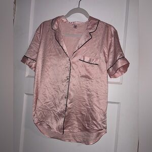 Victoria's Secret Pink Satin Top